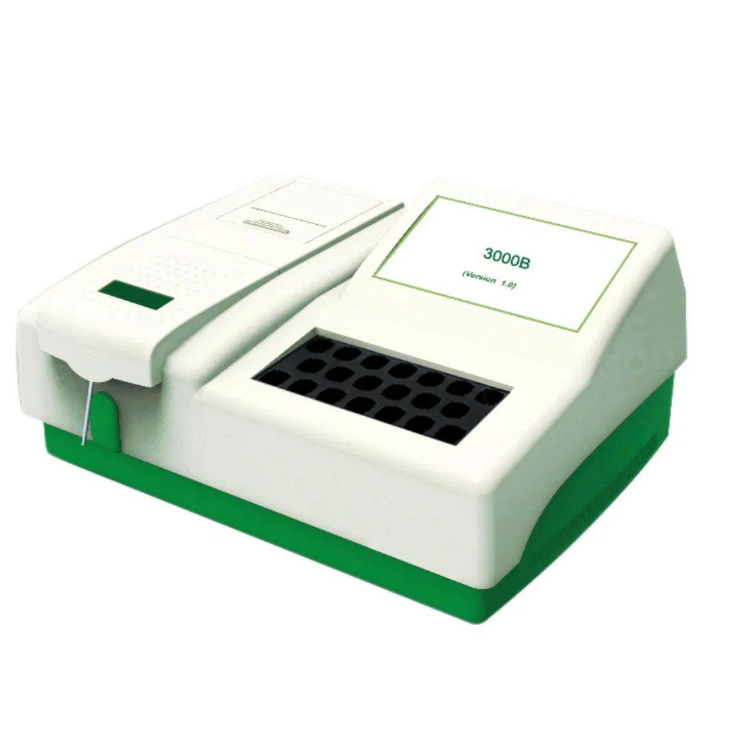 Clinical Portable Touch Screen Semi-Auto Veterinary Chemistry Analyzer