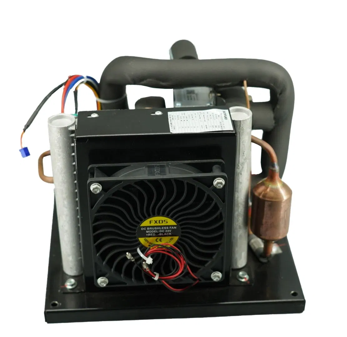 DC 12V HVAC Small Cooling Unit Water Chiller Module with Mini Compressor for Laboratory Cooling
