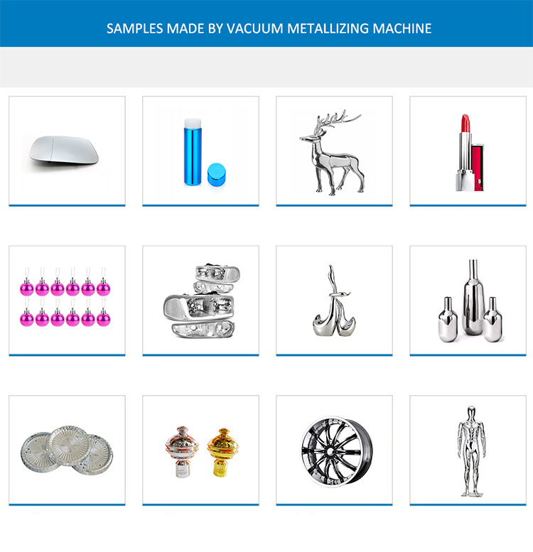 Bell Jar Plastic Metallization Vacuum Plating Equipment for Sale