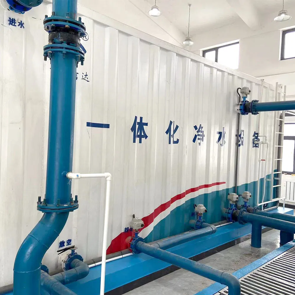 Compact Drinking Water Purification Treatment System for River Lake Reservoir Water Treatment