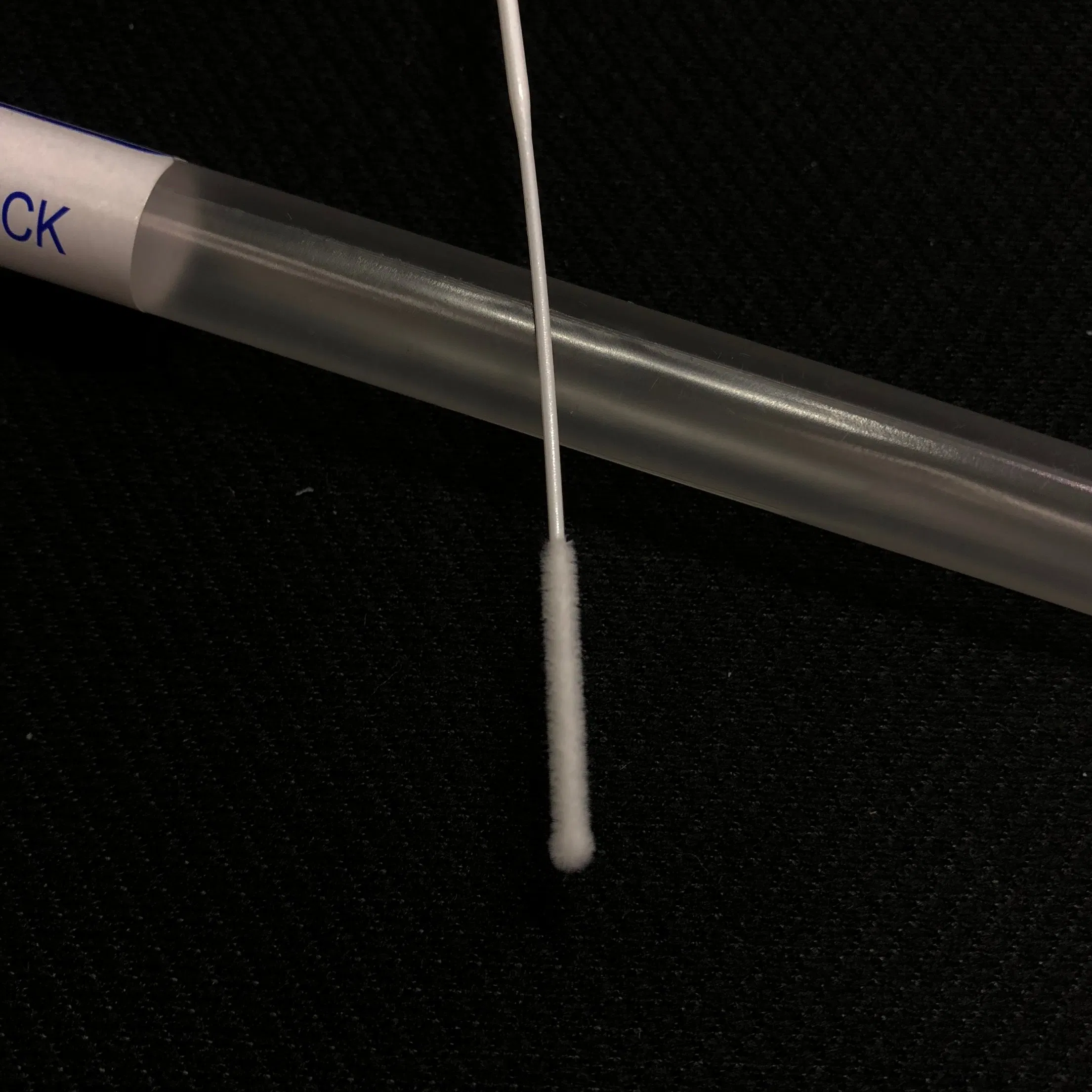 Specimen Sterile Medical Sampling Nasal Flocked Virus Disposable Collection Swab in Tube