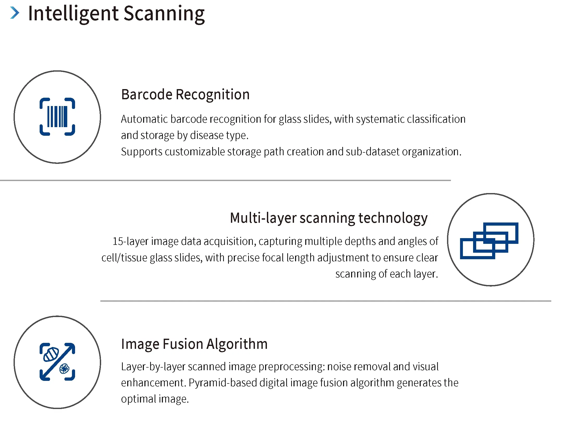 High Resolution Pathology Slide Scanner Medical Equipment for Laboratory Use