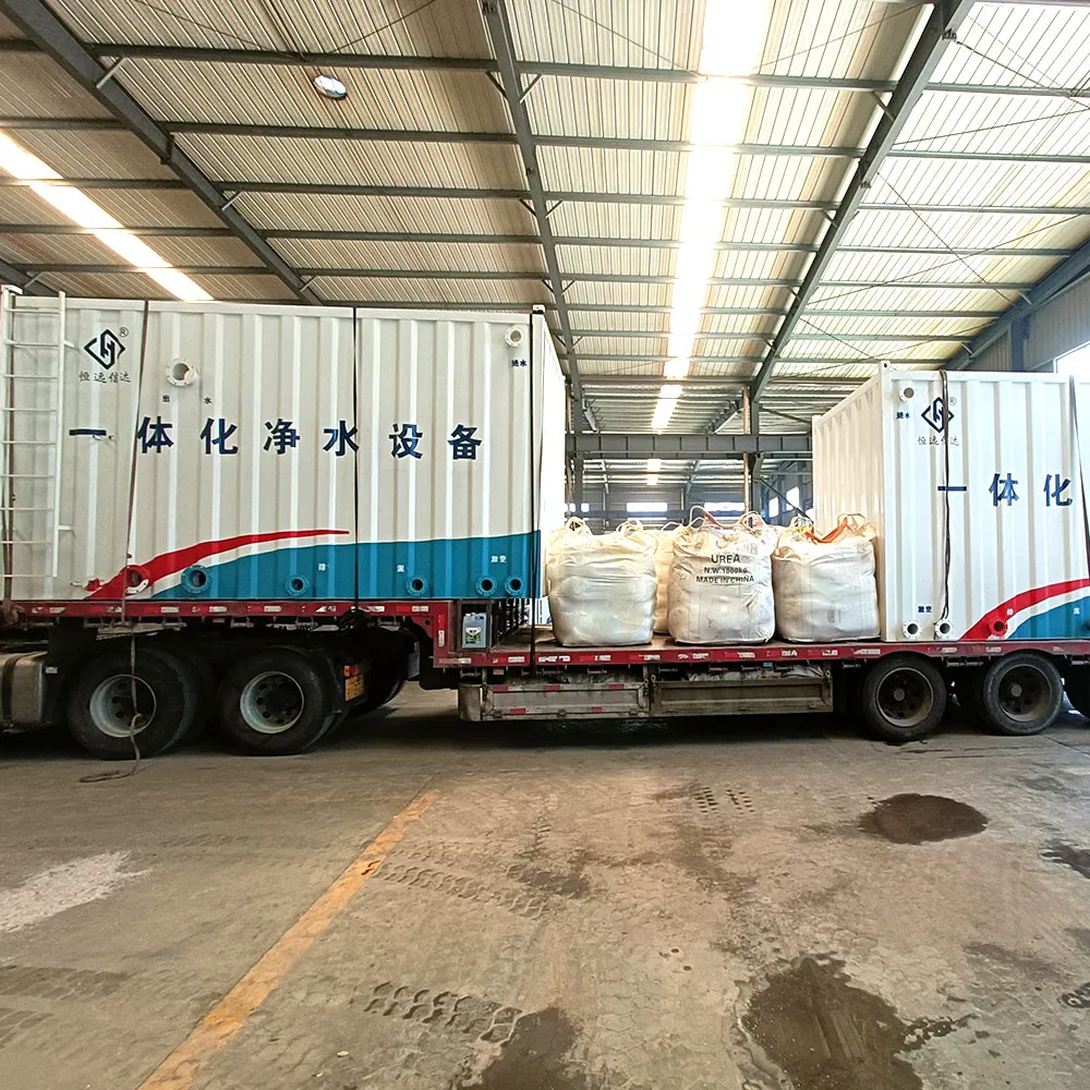 Containerized Freshwater Treatment System for River Reservoir Water and Surface Water Purification