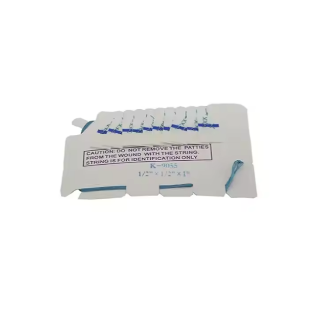 Radiopaque Cottonoid Neuro Surgical Pattie Sterile Detectable Medical Consumables 1/4
