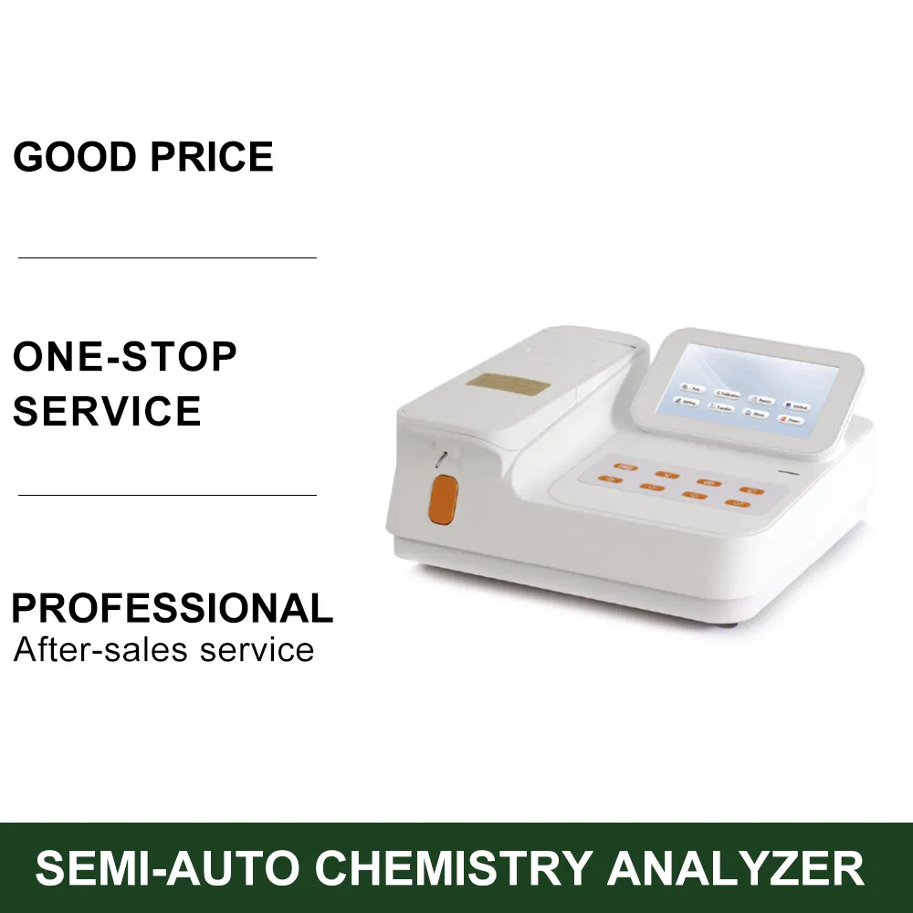Semi-Auto Chemistry Analyzer Blood Coagulation Analyzer Biochemical Analysis System