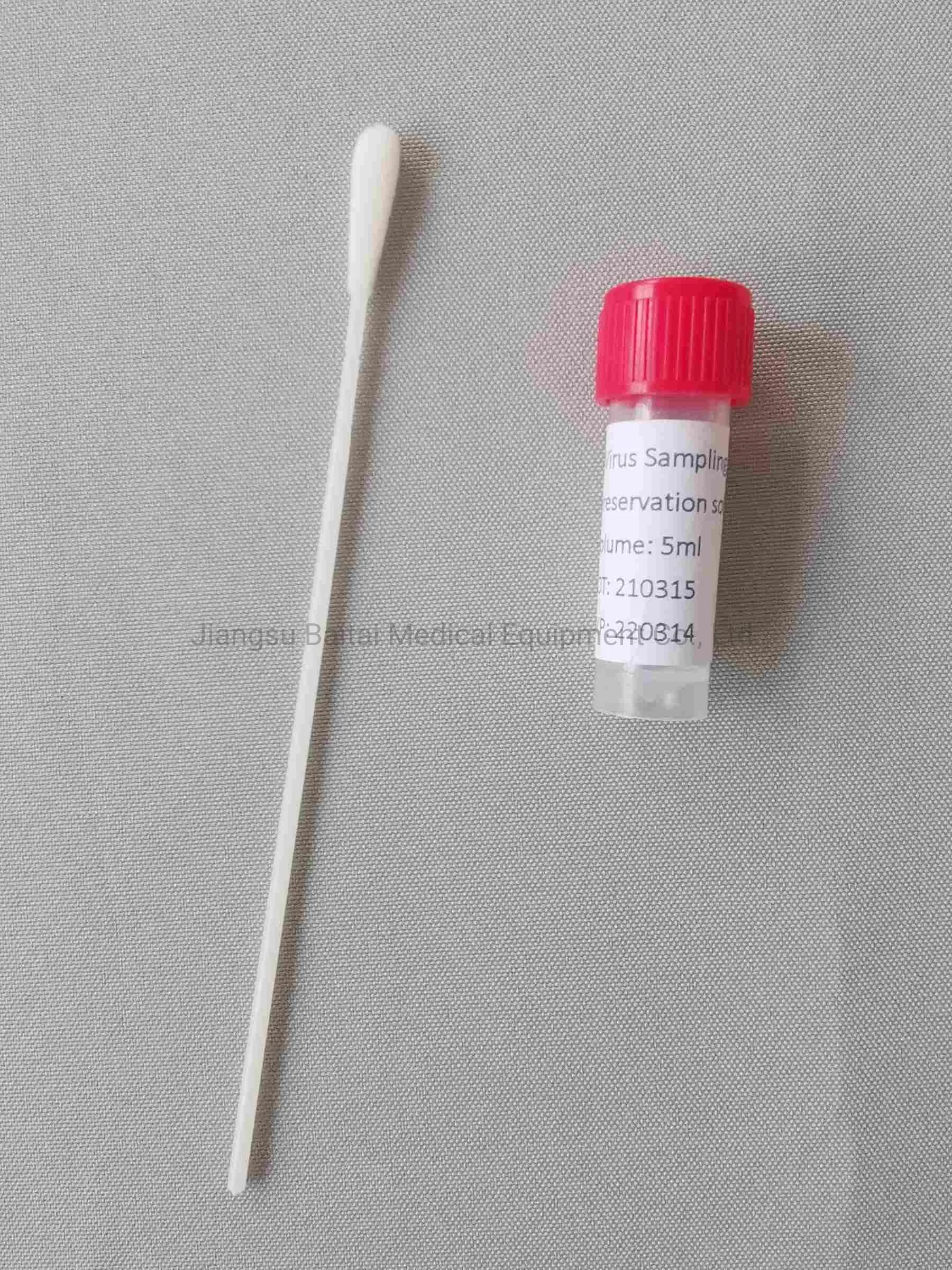 Disposable Virus Sampling Swab Kit, Sterile Oral/Oropharyngeal Swab Kit