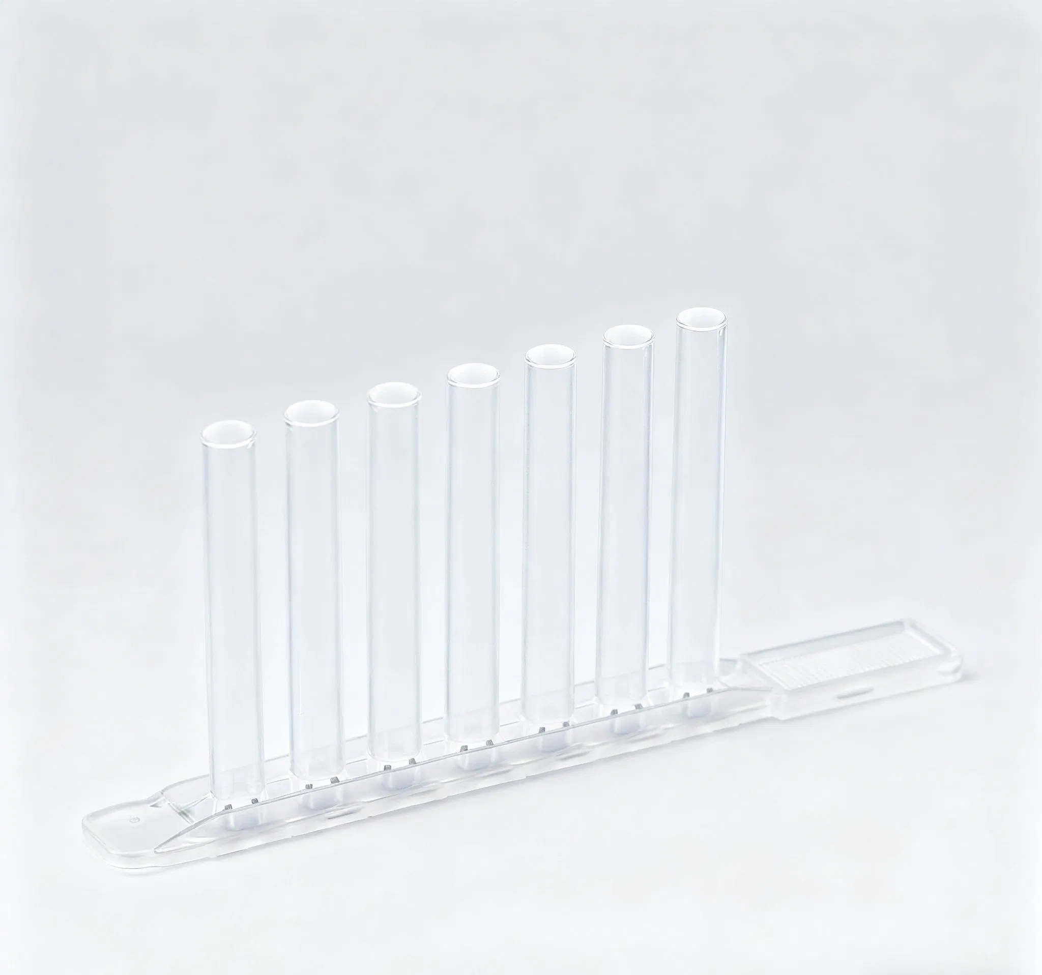 8-Strip Magnetic Tip Comb - PP Material V-Bottom Safe Lock Lab Consumables