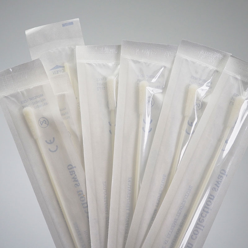 Specimen Collection Sponge Swab Disposable Foam Swab Universal Sampling Swab