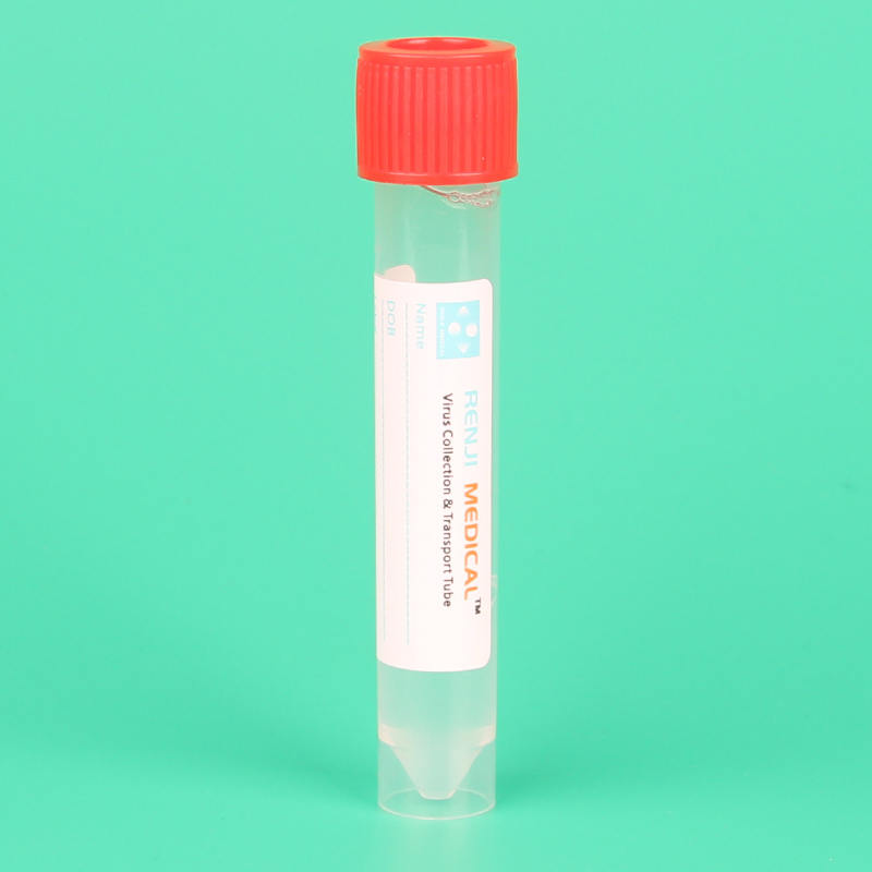 Disposable Vtm Sampling Kit, Viral Transport Medium with Oral Swab