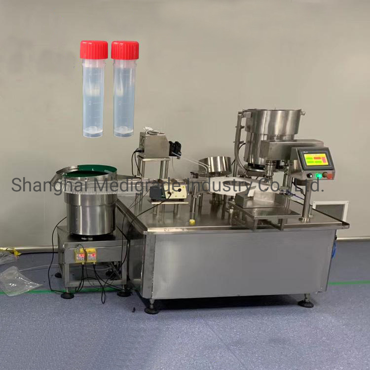 Nucleic Acid Testing Reagent Filling Capping and Labeling Machine