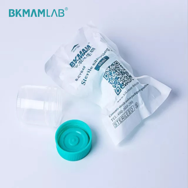 Plastic Urine Transportation Cup 90ml Lab Collection Urine Cup Factory Supply