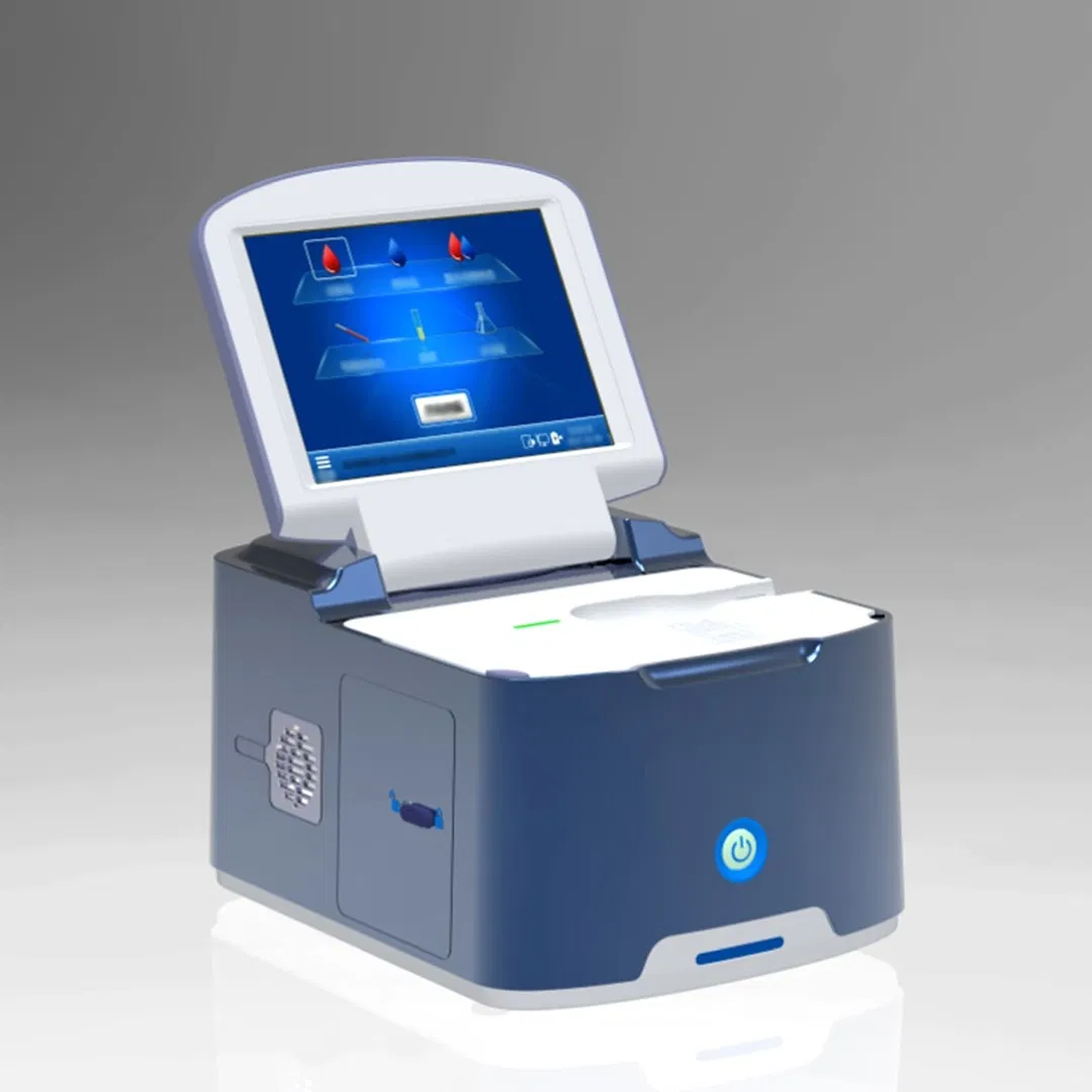 Wondfo Vcare5000 Veterinary Blood Gas Analyzer Touch Screen Pet Analyzer for Dog Cat Rabbit Animal Clinic Laboratory