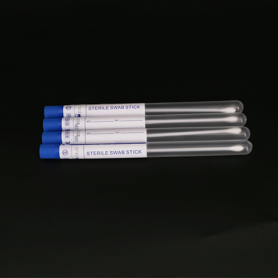 Hot Selling Sampling Swab Tube Nylon Nasopharyngeal Swab Disposable Sterile Swab Viral Transport Specimen Swab