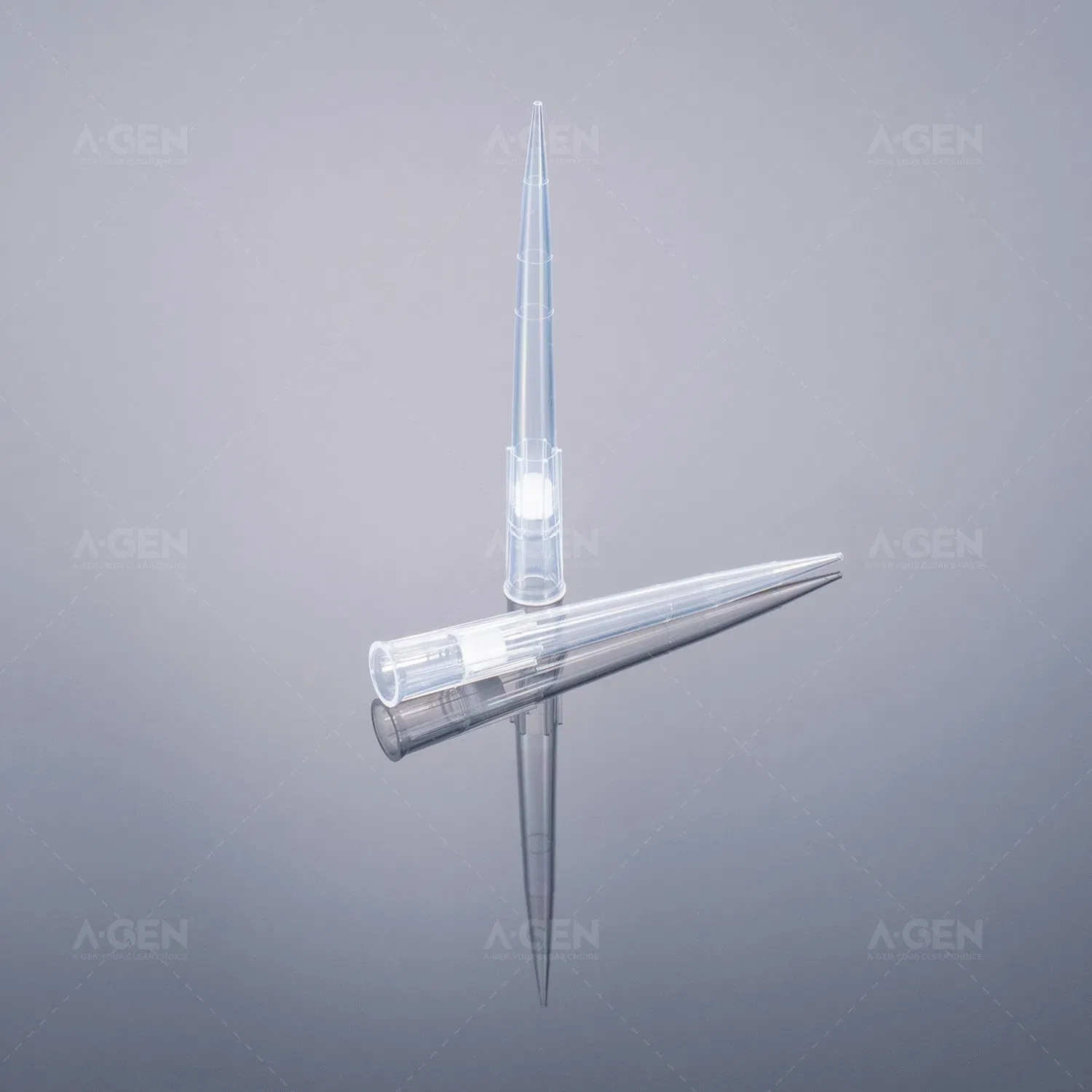 300UL Transparent Tip for Lab Consumable Universal Pipette