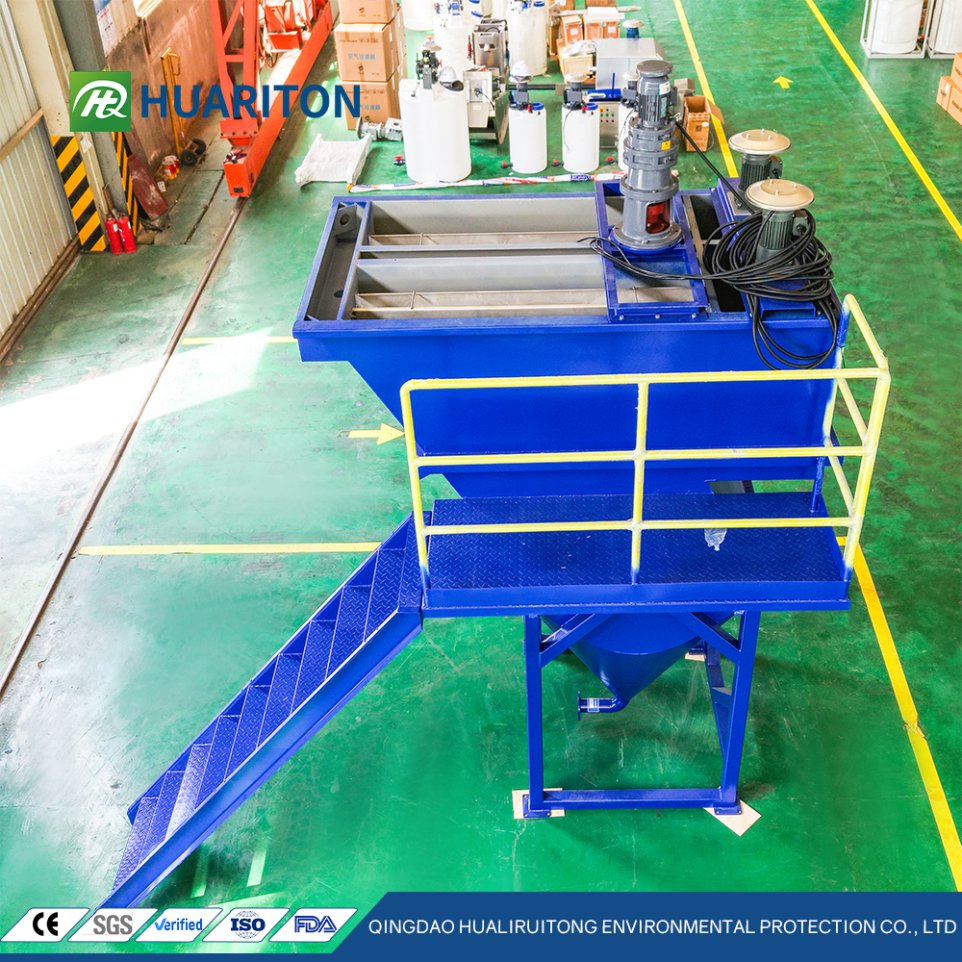 Hot Sale Customized Coagulation Flocculation Sewage Sedimentation Equipment Lamella Clarifier System for Domestic Wastewater Treatment with Sludge Scraper