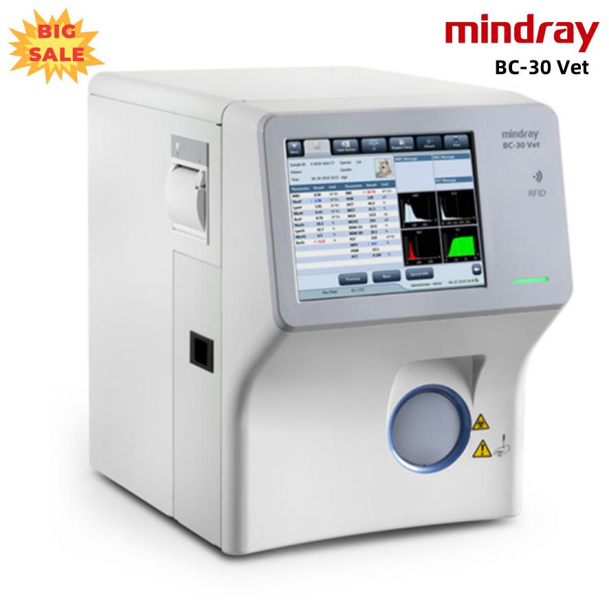 Mindray Bc-30 Vet Hematology Analyzer Machine Animal Blood Testing Machine 5 Part Veterinary Blood Test Machine