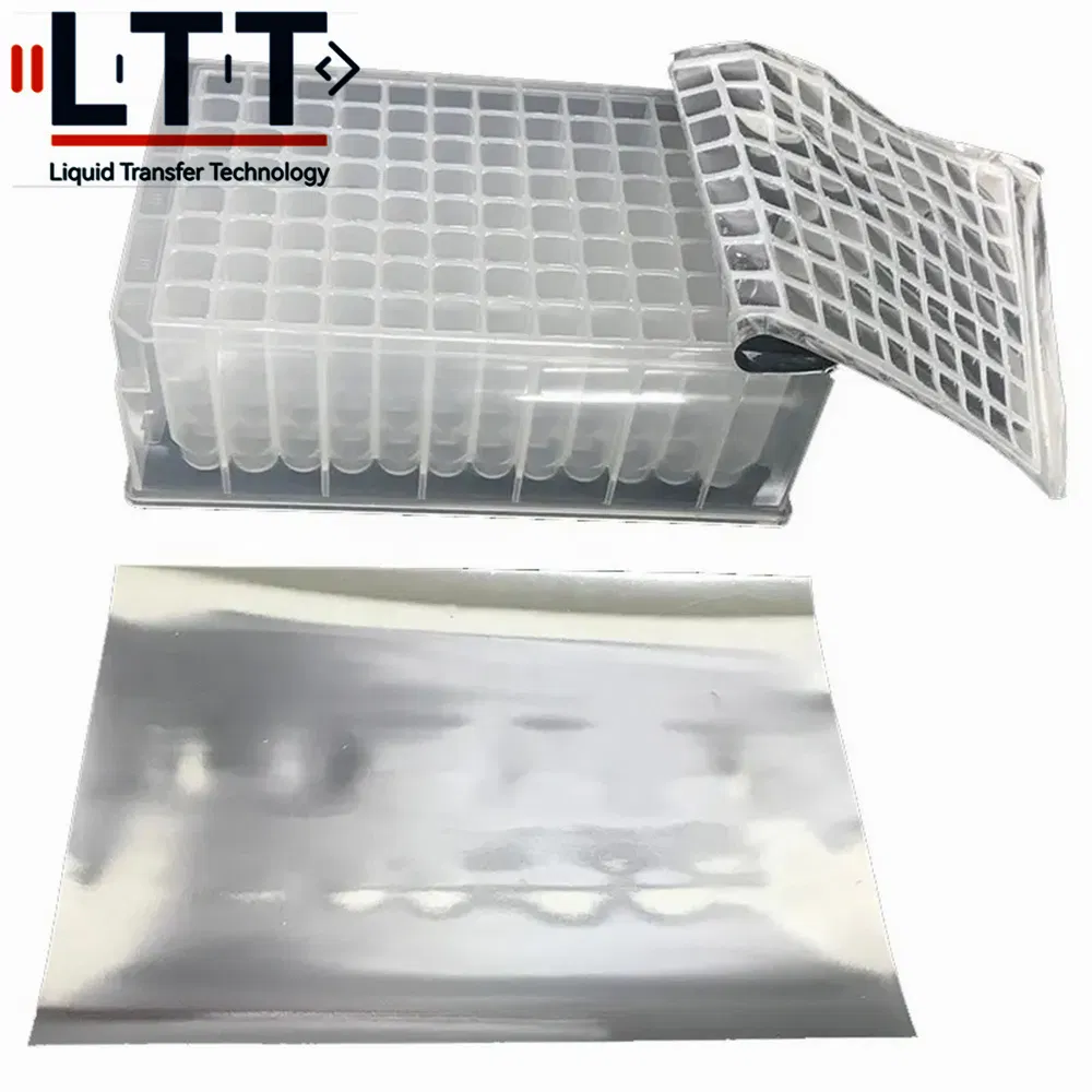 Laboratory Consumables Cryo Tube Rack 81-Well 1.5ml 2ml Cryotube Storage with PCR Sealing Film