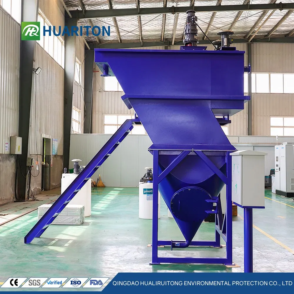 Hot Sale Customized Coagulation Flocculation Sewage Sedimentation Equipment Lamella Clarifier System for Domestic Wastewater Treatment with Sludge Scraper