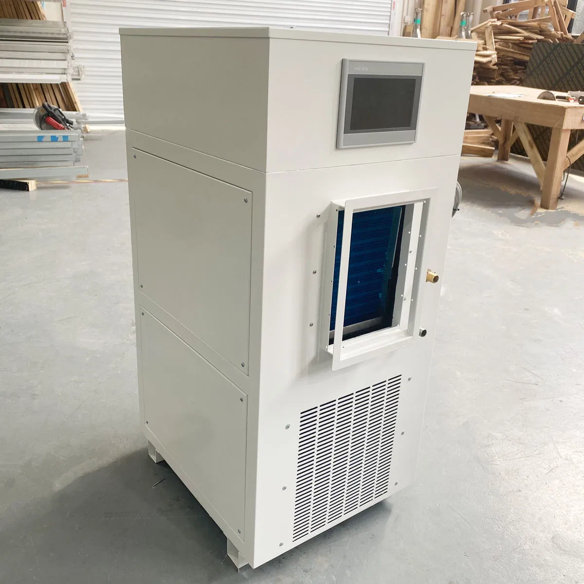 China Factory Industrial All-in-One Air Conditioner Dx Air Handling Unit with Compressor Fan Cooler