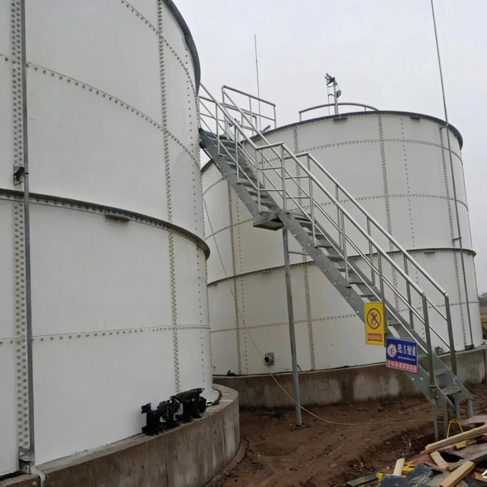 Modular Glass Fused Steel Tank System