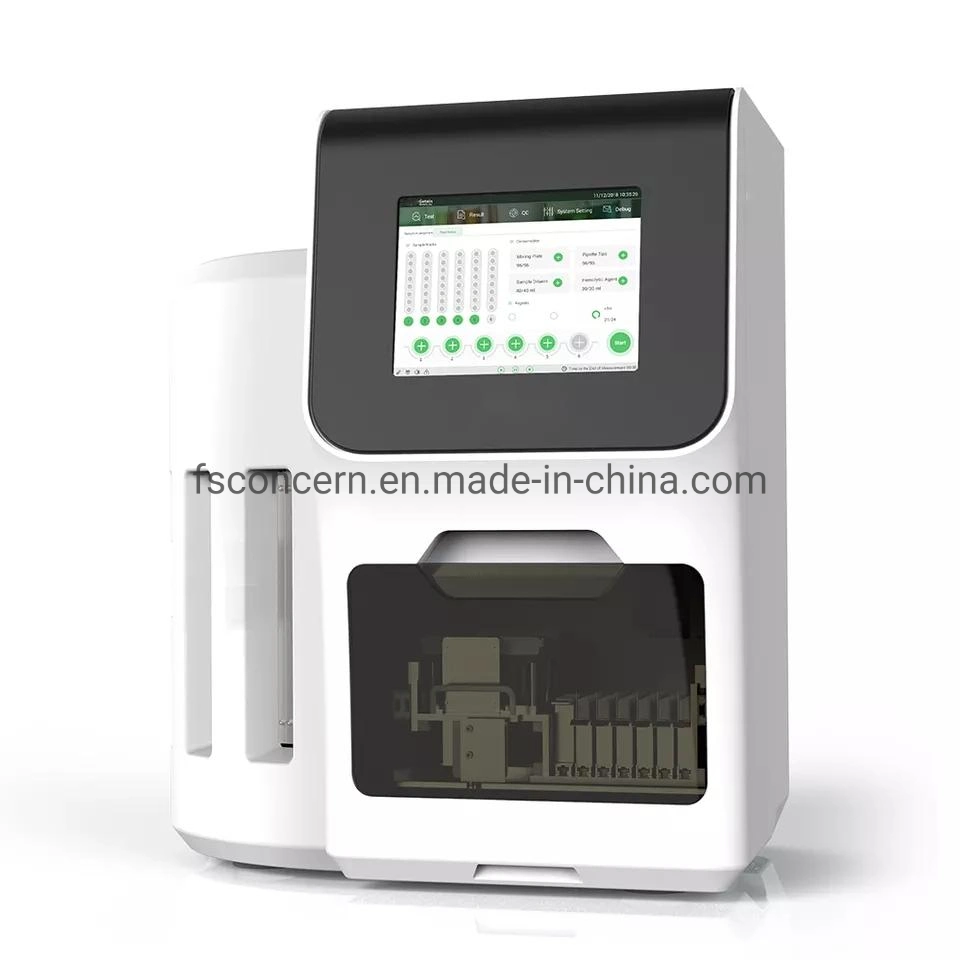 New Lab Fully-Automated Immunofluorescence Quantitative Analyzer Immunoassay System