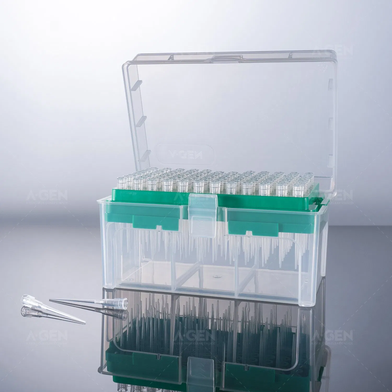 Laboratory Use Pipette Tip Lab Supplies Consumables 10μ L Extra Long Tips Universal Filter Sterile Pipette Tips for Pipettes Laboratory