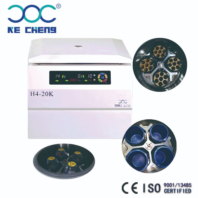 Kecheng Factory Lab Test Equipment of Table High Speed Centrifuge H4-20K