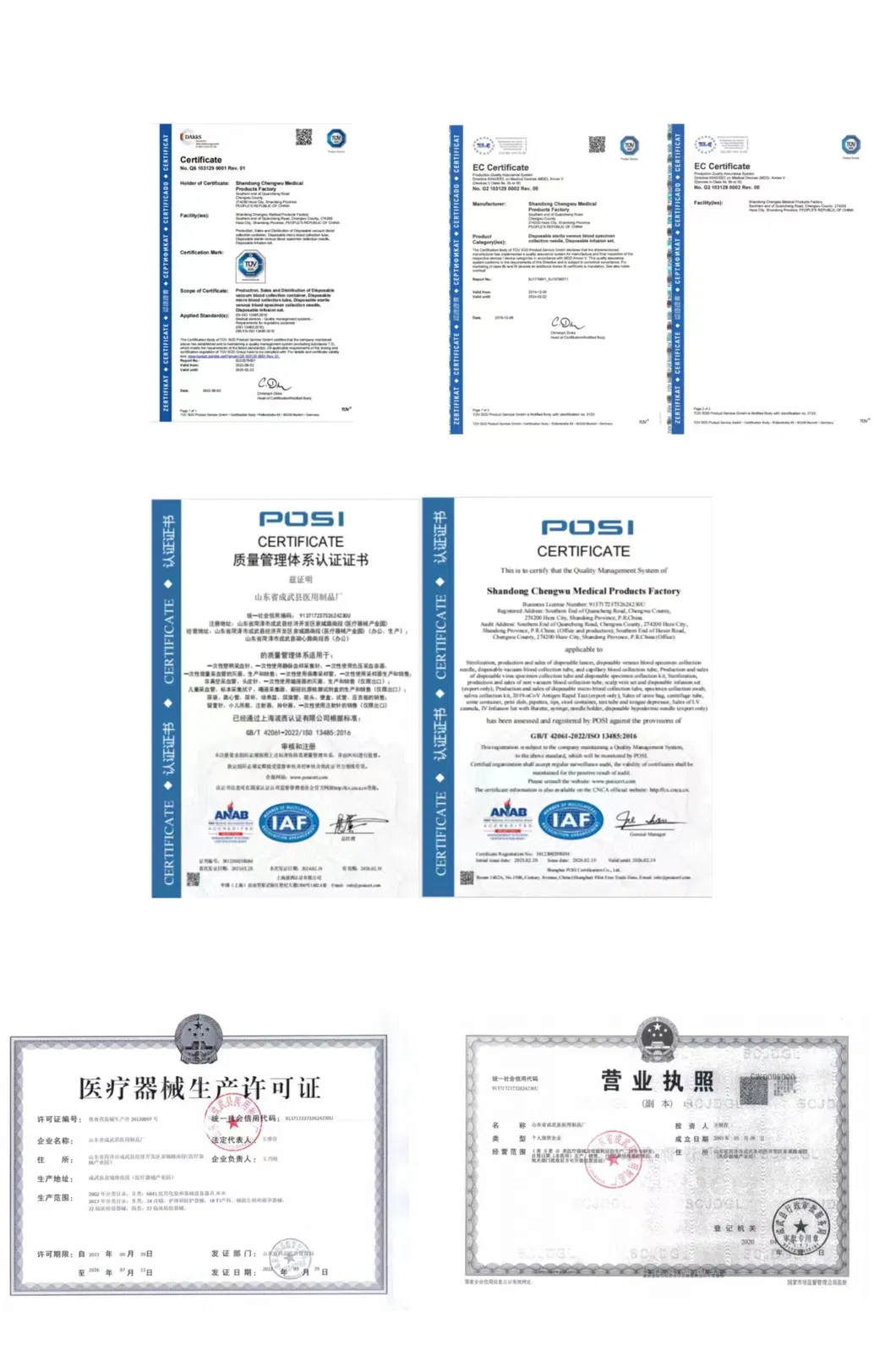 Certification Document
