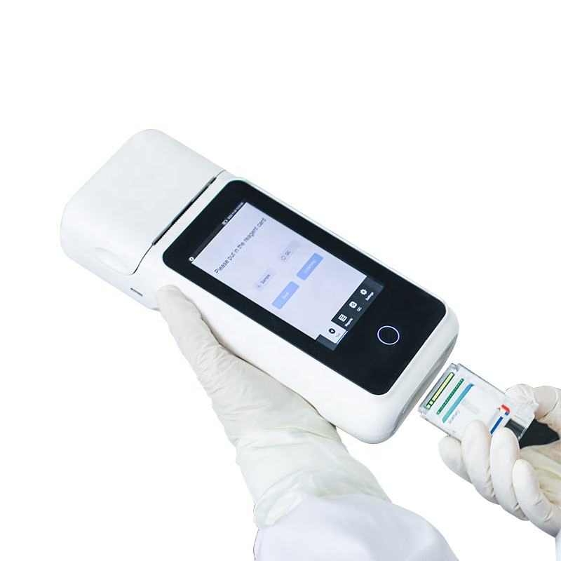 Veterinary Immunoassay System Electrolyte Analyzer Portable Handheld Blood Gas Analyzer