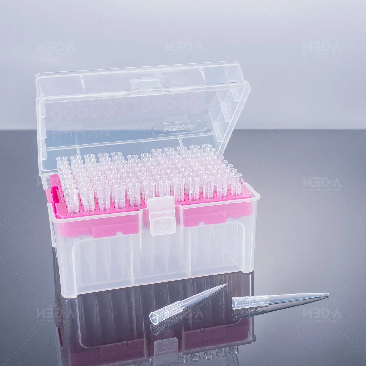 300UL Transparent Tip for Lab Consumable Universal Pipette