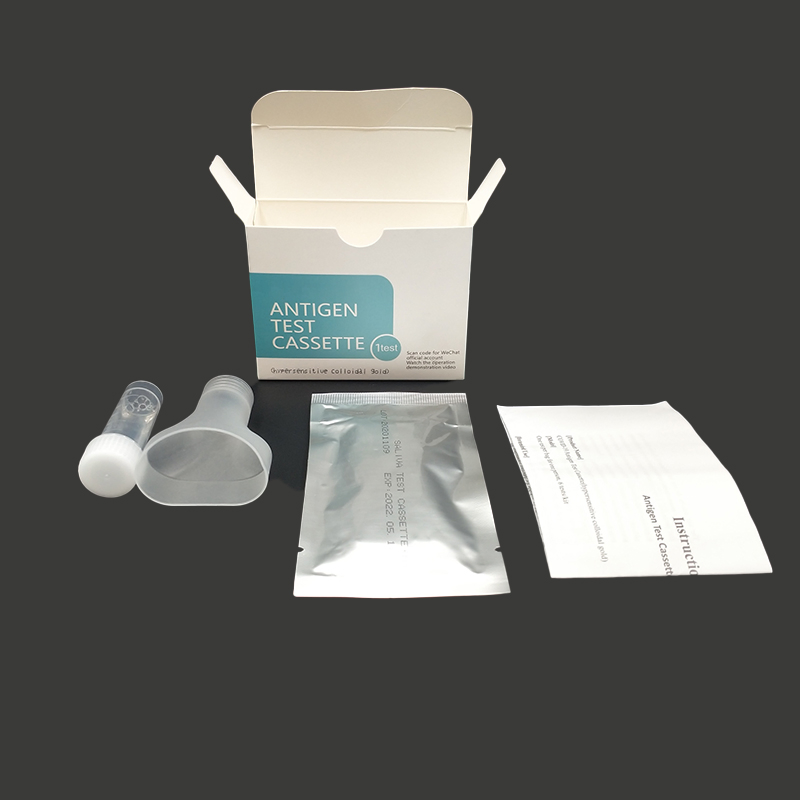 Medical Supplies Device Diagnostic Reagent Drug Abuse Ivd Reagents Antigen Saliva Test Kit