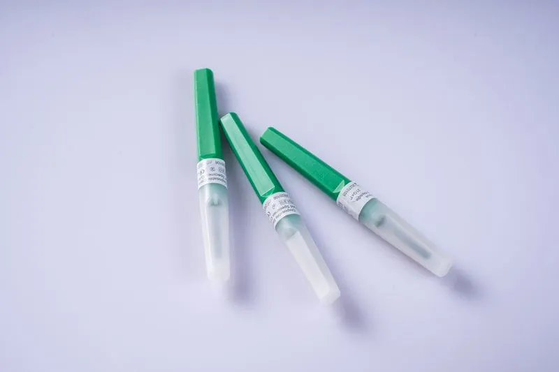 Sterile Venous Blood Specimen Collection Needle 21g Medical Supply