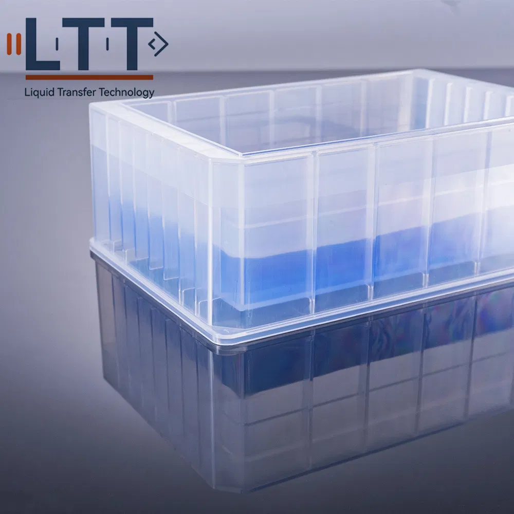 100UL Disposable Black Plastic Sterile Tecan Conductive Filter Pipette Tips with Box Disposable Single-Use Consumable Micro Pipette Tips 10UL 100UL 200UL