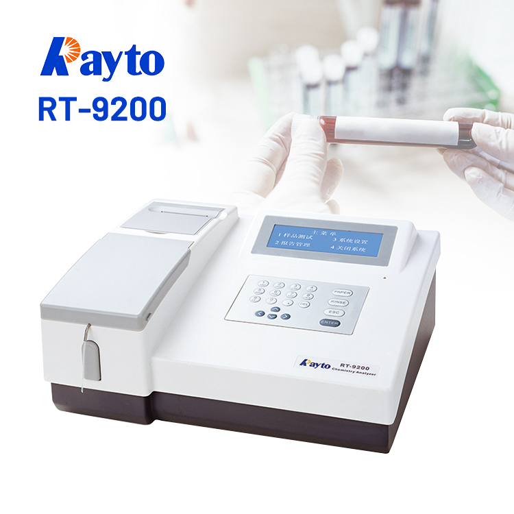 Rayto Rt-9200 Clinical Lab Bio Biochemical Analyzer High-Precision Lab Testing Equipment Semi-Auto Blood Chemistry Analyzer