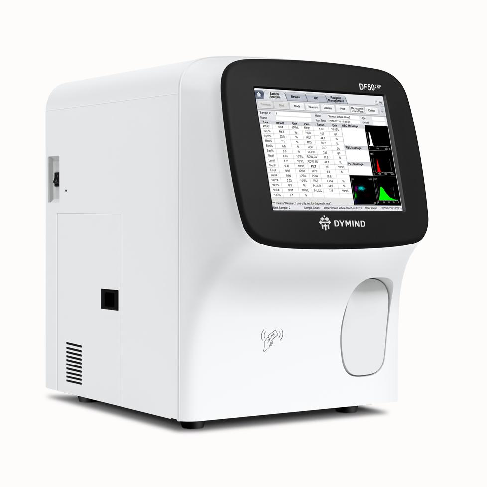 Dymind Df50crp Blood Test Machine Price Wholesale Hematology Analyzer Equipment
