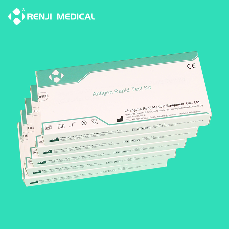 Ivd Reagent Swab Colloidal Gold Antigen Rapid Diagnostic Test Kit