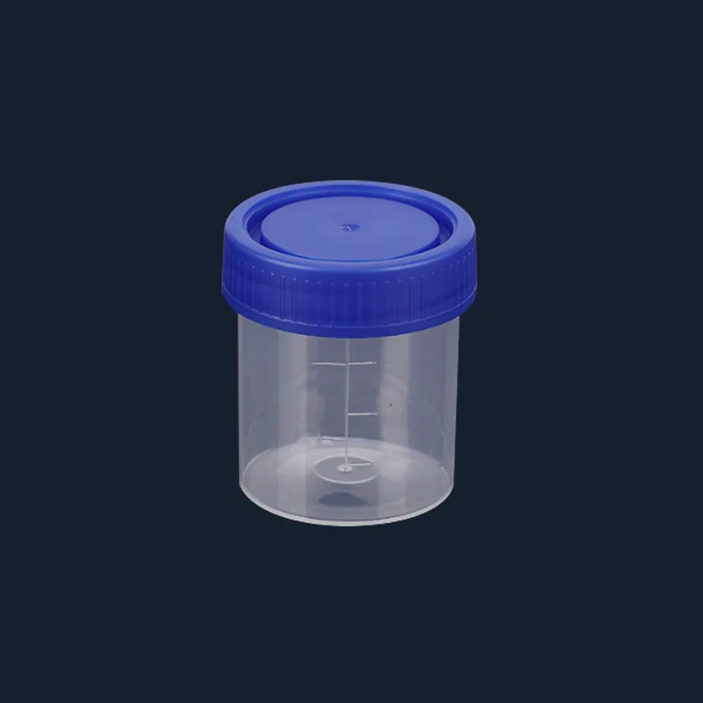 Aseptic Disposable Medical Supplies Transparent Color Specimen Container Urine Cup