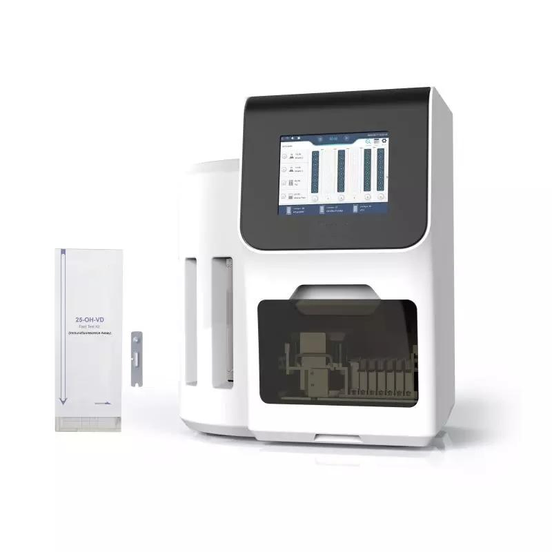 New Lab Fully-Automated Immunofluorescence Quantitative Analyzer Immunoassay System