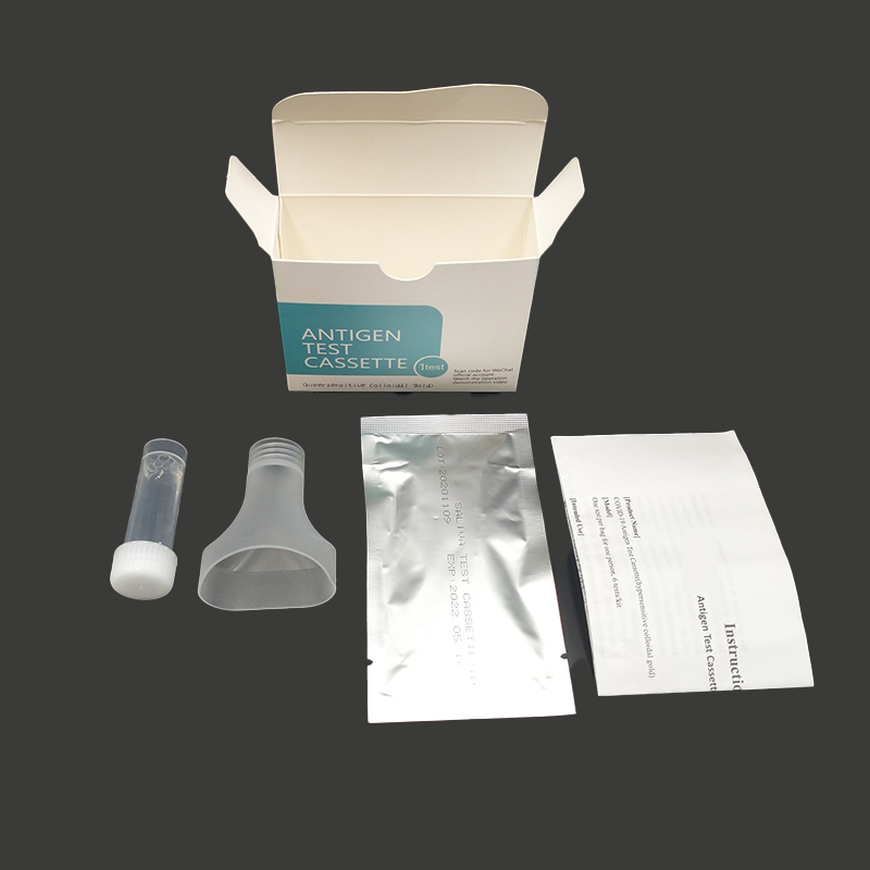 Medical Supplies Device Diagnostic Reagent Drug Abuse Ivd Reagents Antigen Saliva Test Kit