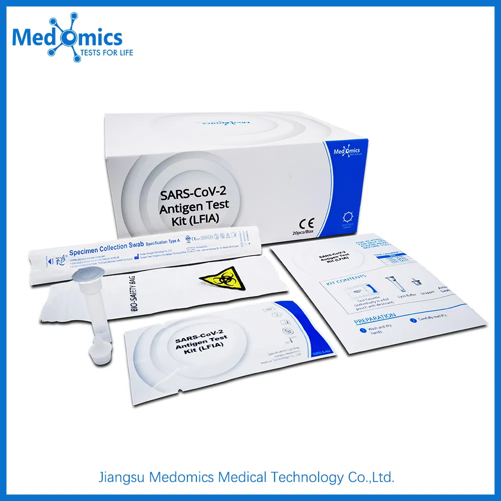 CE&Bfarm Listed Diagnostic Reagent Rapid Test Antigen Test Kit