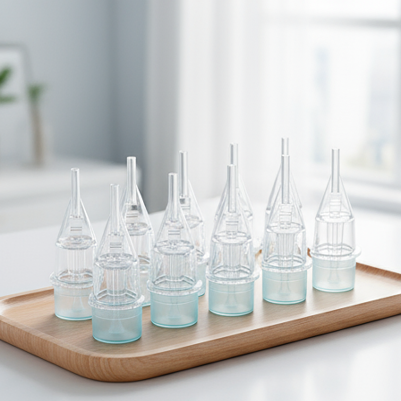 Blue Cap Blood Collection Tube, Transparent, No Scale, Lab Consumables