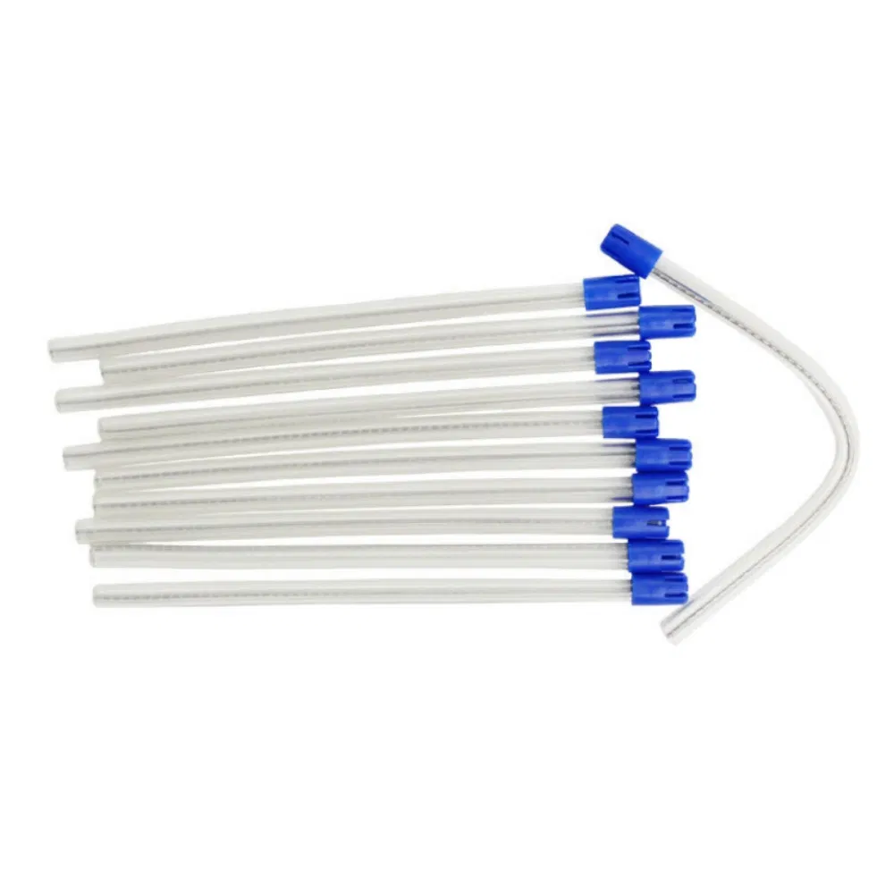 Portable 100 PCS Dental Saliva Ejector Disposable Dental Saliva Ejector with Removable Tip Yqd2-1