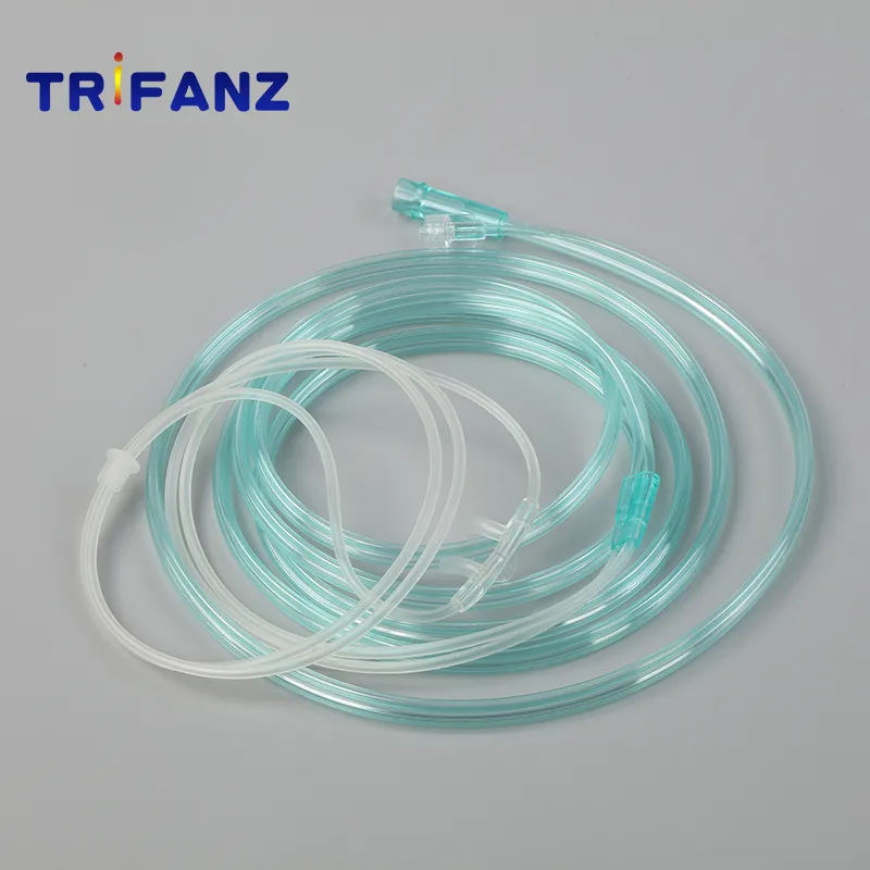 Nasal Oxygen Cannula with CO2 line