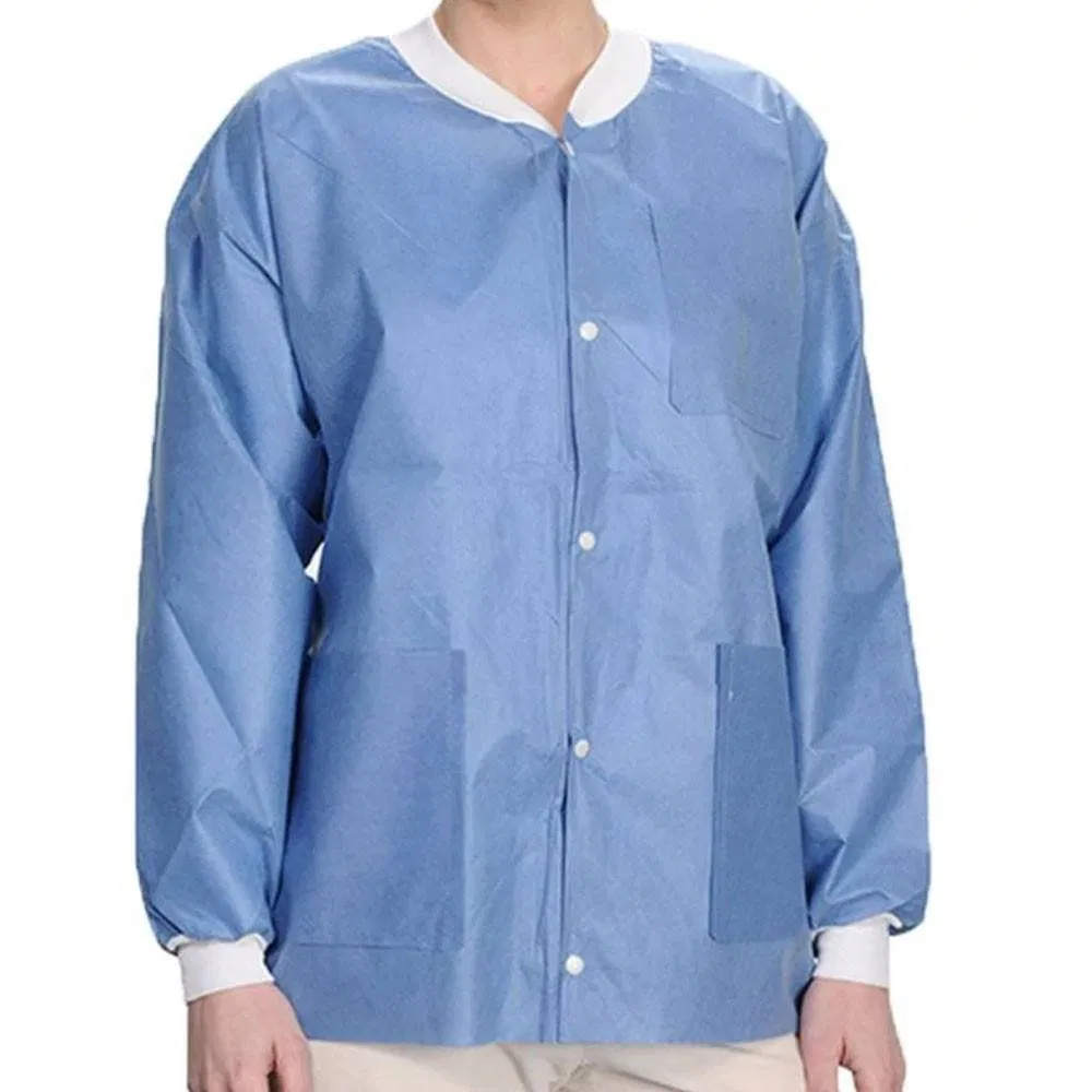 Hospital Uniform Disposable Lab Jacket Medical Consumable Yqd1-7