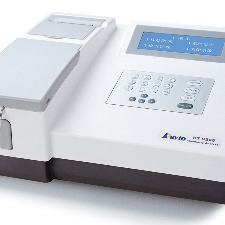 Rayto Rt-9200 Clinical Lab Bio Biochemical Analyzer High-Precision Lab Testing Equipment Semi-Auto Blood Chemistry Analyzer
