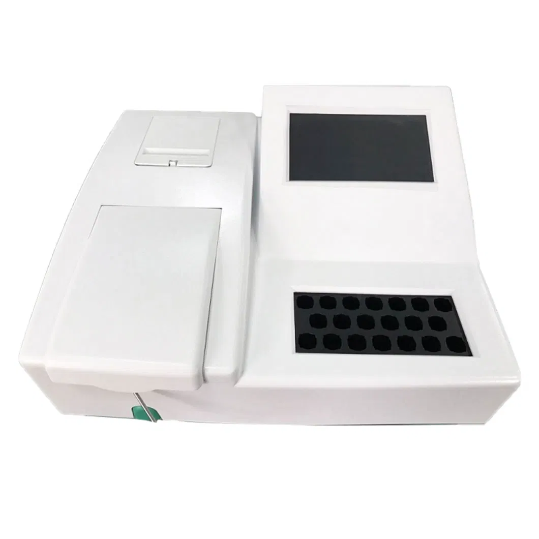 Clinical Portable Touch Screen Semi-Auto Veterinary Chemistry Analyzer