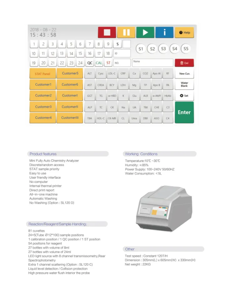 Chemistry Analyzer Detail 2