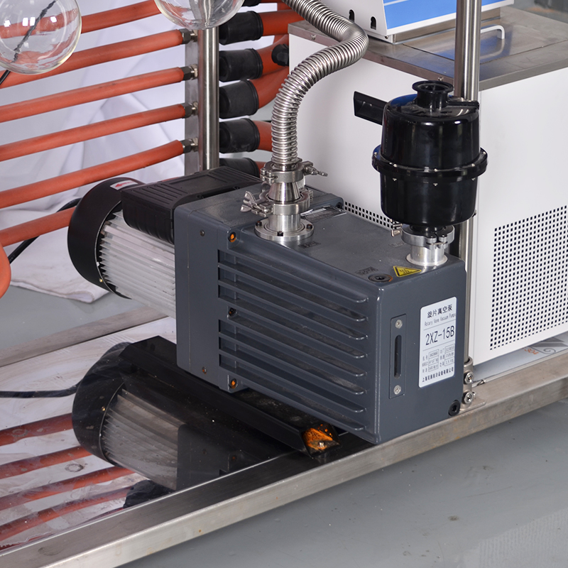 Laboratory Vacuum C B D Oil Distillation Equipment Glass Short Molecular Distillation