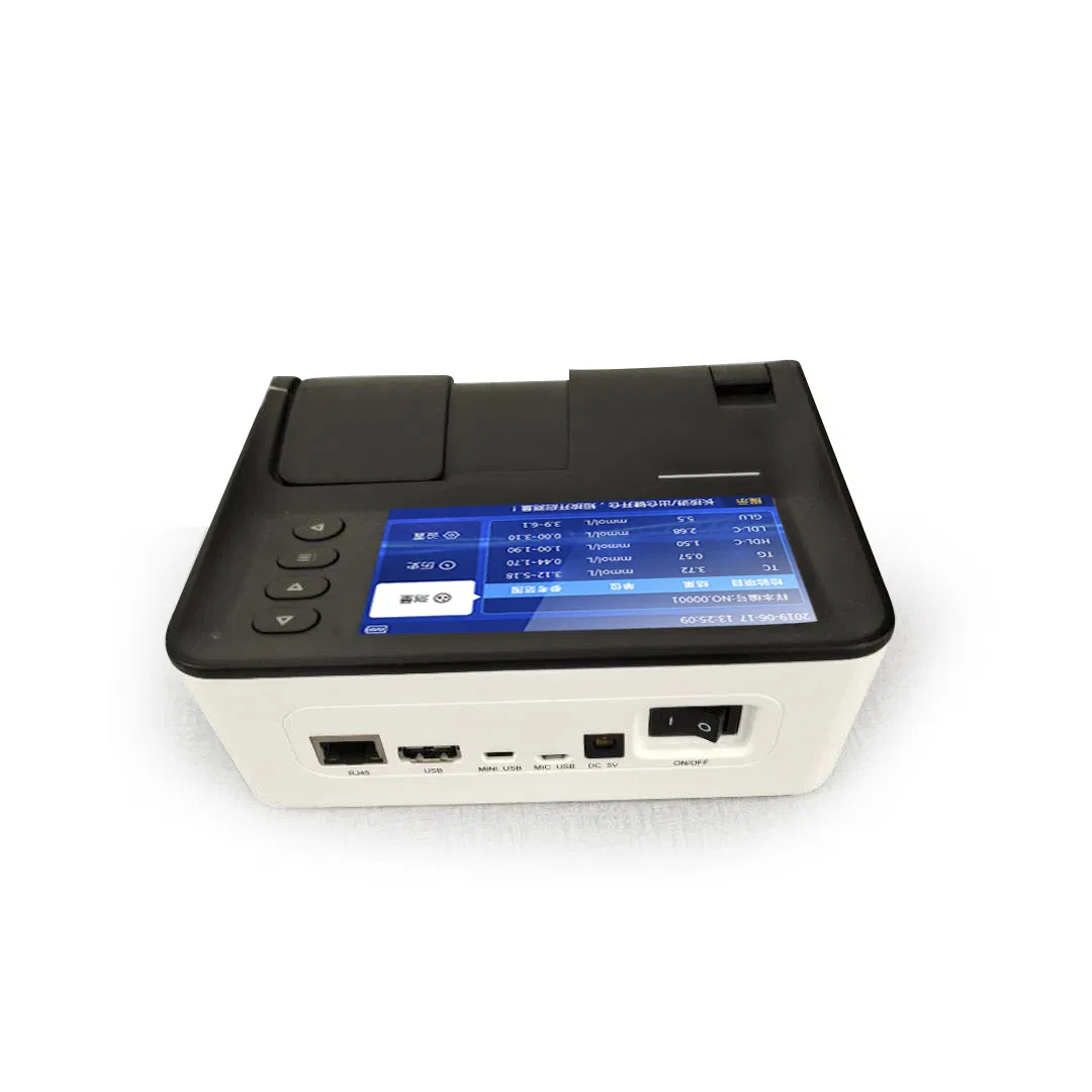 Portable Auto Chemistry Analyzer Semi-Auto Clinical Medical Poct Dry Blood Test Analyzer