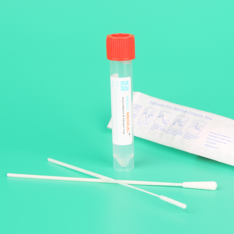 Disposable Vtm Sampling Kit, Viral Transport Medium with Oral Swab